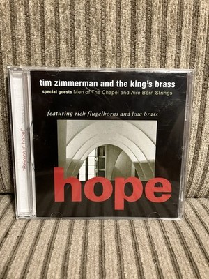 Tim Zimmerman And The Kings Brass - Hope CD Feat. Rich Fugelhorns Men Of Chapel