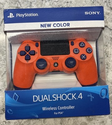 Sony 9873969 PS4 Dualshock Wireless Controller - Sunset Orange -Sealed-READ
