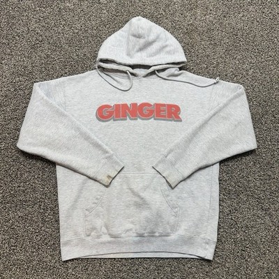 Brockhampton Ginger Hoodie Sweatshirt Mens Large Gray Hip Hop Rap Album 2019