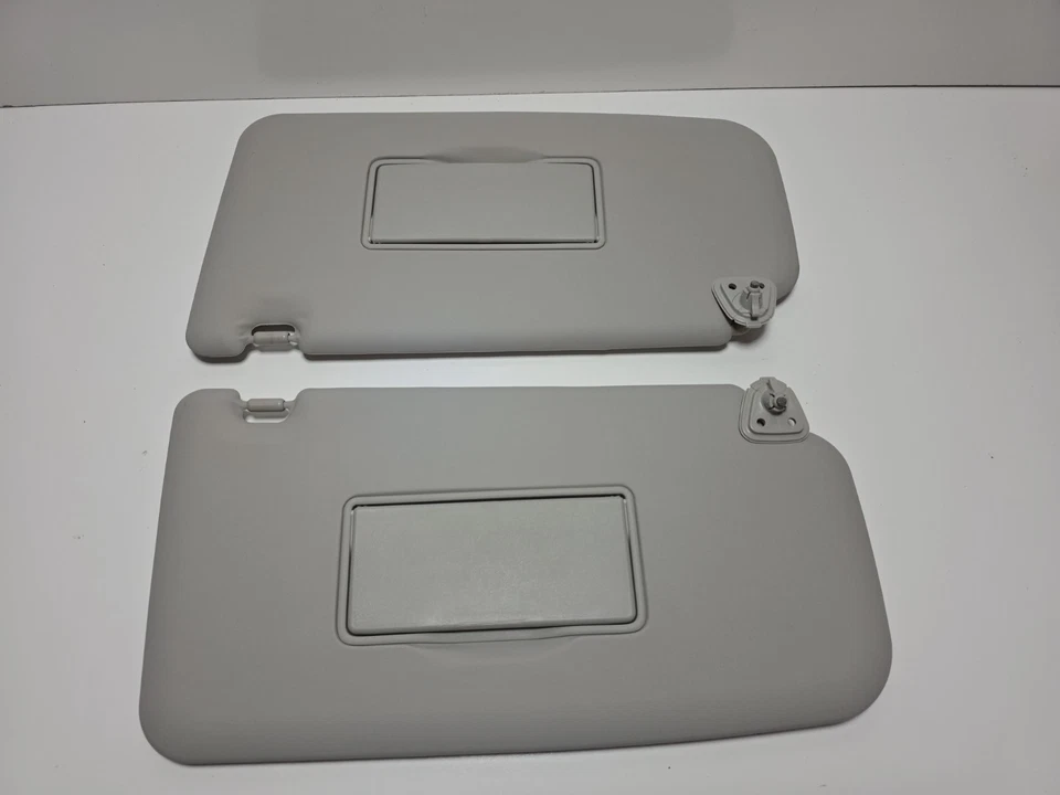 Juego de pares de parasoles laterales para conductor y pasajero Nissan Cube 2009-2014 vinilo gris Foto 4 de 4