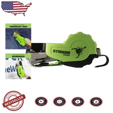 Cap Hammer Tacker CH38A Autofeed 1" Caps 3/8" Staples Roofing Insulation