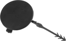 X AUTOHAUX Car Front Bumper Tow Hook Cover 8K0807241 for Audi A4 Black 