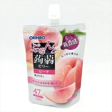 Orihiro Jelly Low Calorie -Peach 130g x8 Pieces