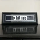 Ezekiel Elliott Dallas Cowboys Signed Nameplate Framed Display - NFL Licensed
