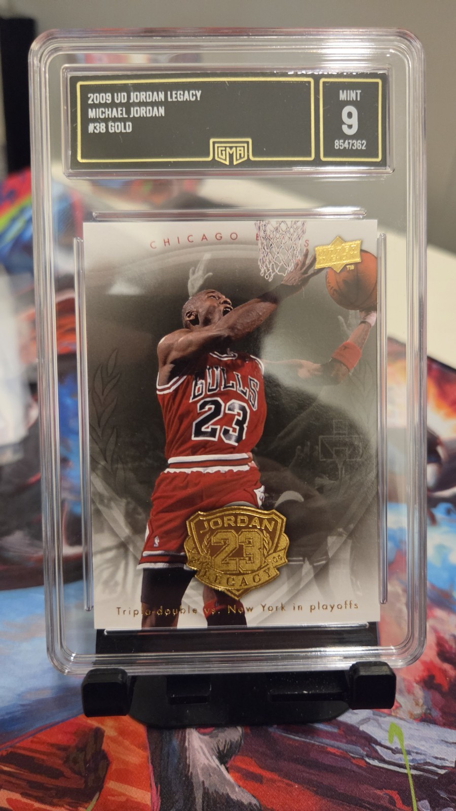 Michael Jordan GMA 9 2009 Upper Deck UD Jordan Legacy #38 Bulls
