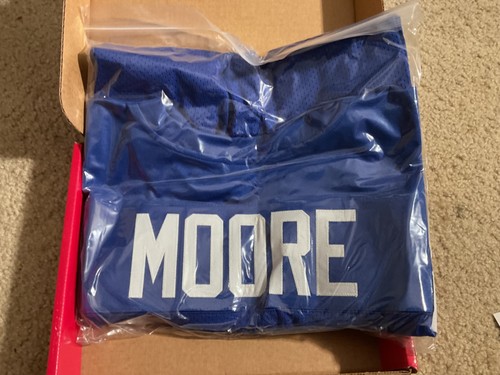 Autographed Signed Lenny Moore HOF 75 Baltimore Blue Football Jersey Tristar COA - Picture 5 of 6