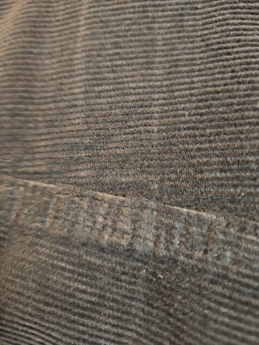 John Varvatos Corduroy Slim Fit Pants Gray Size 48-16" X34 FACTORY SAMPLE NEW - Picture 8 of 8