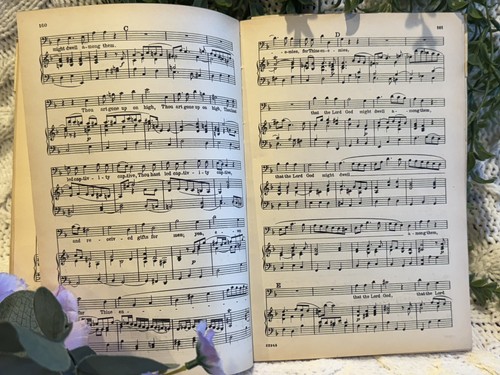 Handel Messiah Vocal Score G. Schirmer 1912 Antique SATB Choir Piano Oratorio - Picture 16 of 20