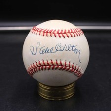 Steve Carlton Signed Rawlings ONL Baseball Phillies Auto Autograph ZJ22572