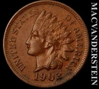 1902 Indian Head Cent- Extra Fine- Better Date- No Reserve #K259