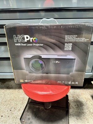 HCPro 4400 Dual Laser Projector With VMAXT97 Screen