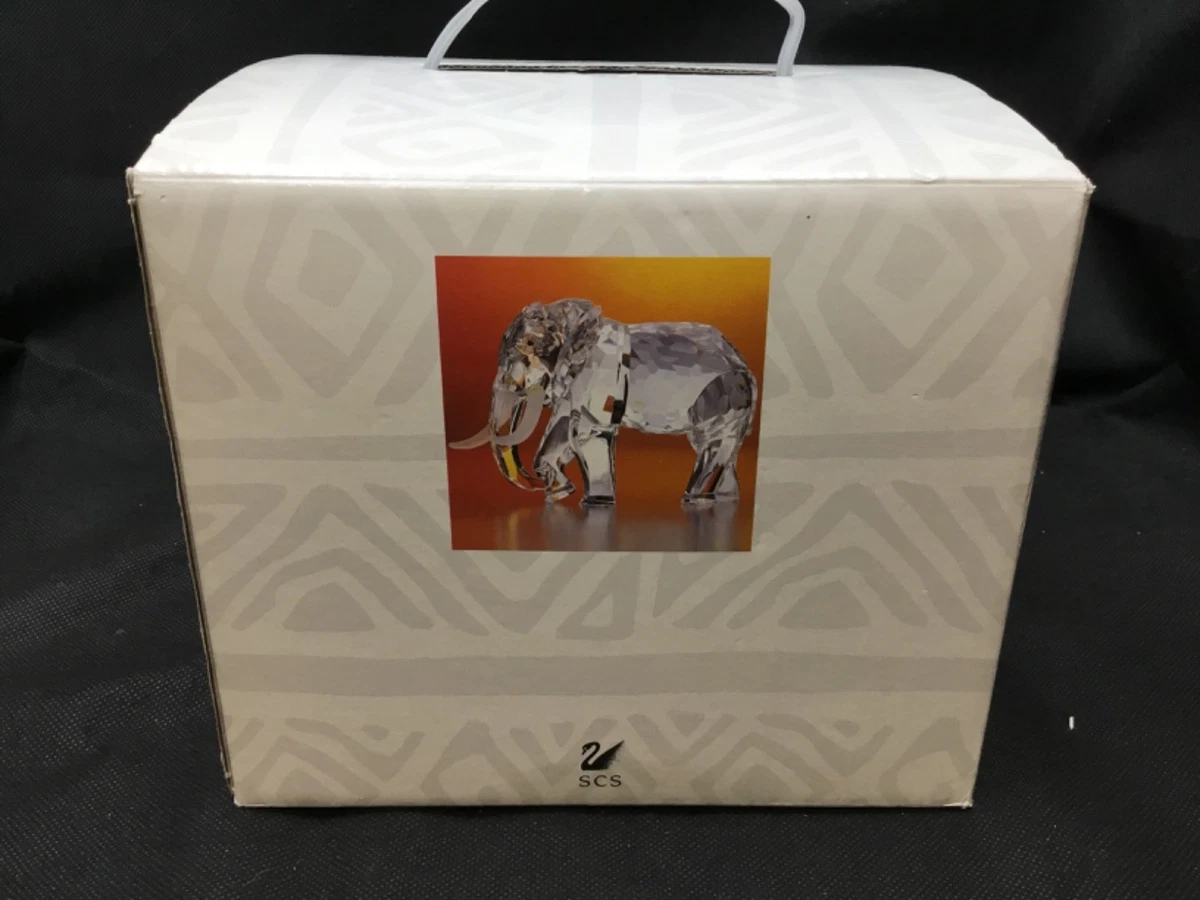 水晶大象在施华洛世奇摆件| eBay