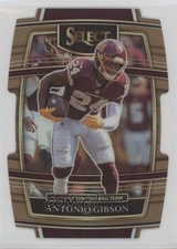 2021 Panini Select Concourse Copper Prizm Die-Cut 48/199 Antonio Gibson #34 1hs9
