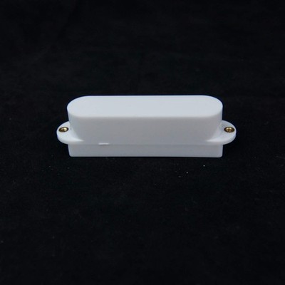 1x Replacement Stack Plus Strat Style Guitar Pickup Covers,No holes/White