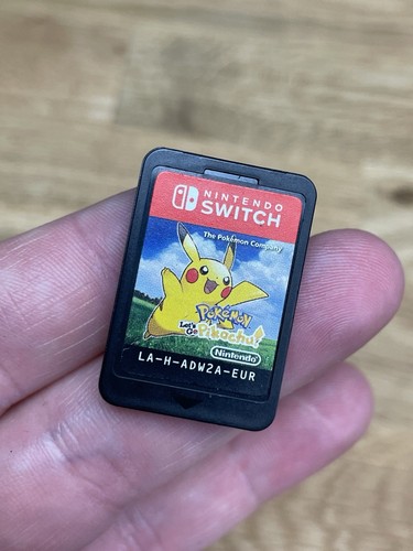 Pokémon: Let's Go, Pikachu! Cart Only (Nintendo Switch, 2018) - Imagen 1 de 3