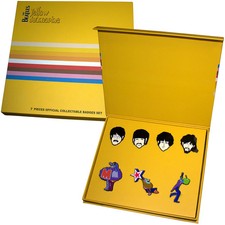 The Beatles Pin Badge Set Yellow Submarine Characters Mini