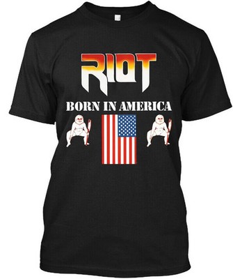Riot V Born in America American Speed Metal Band T-Shirt S-5XL CS617