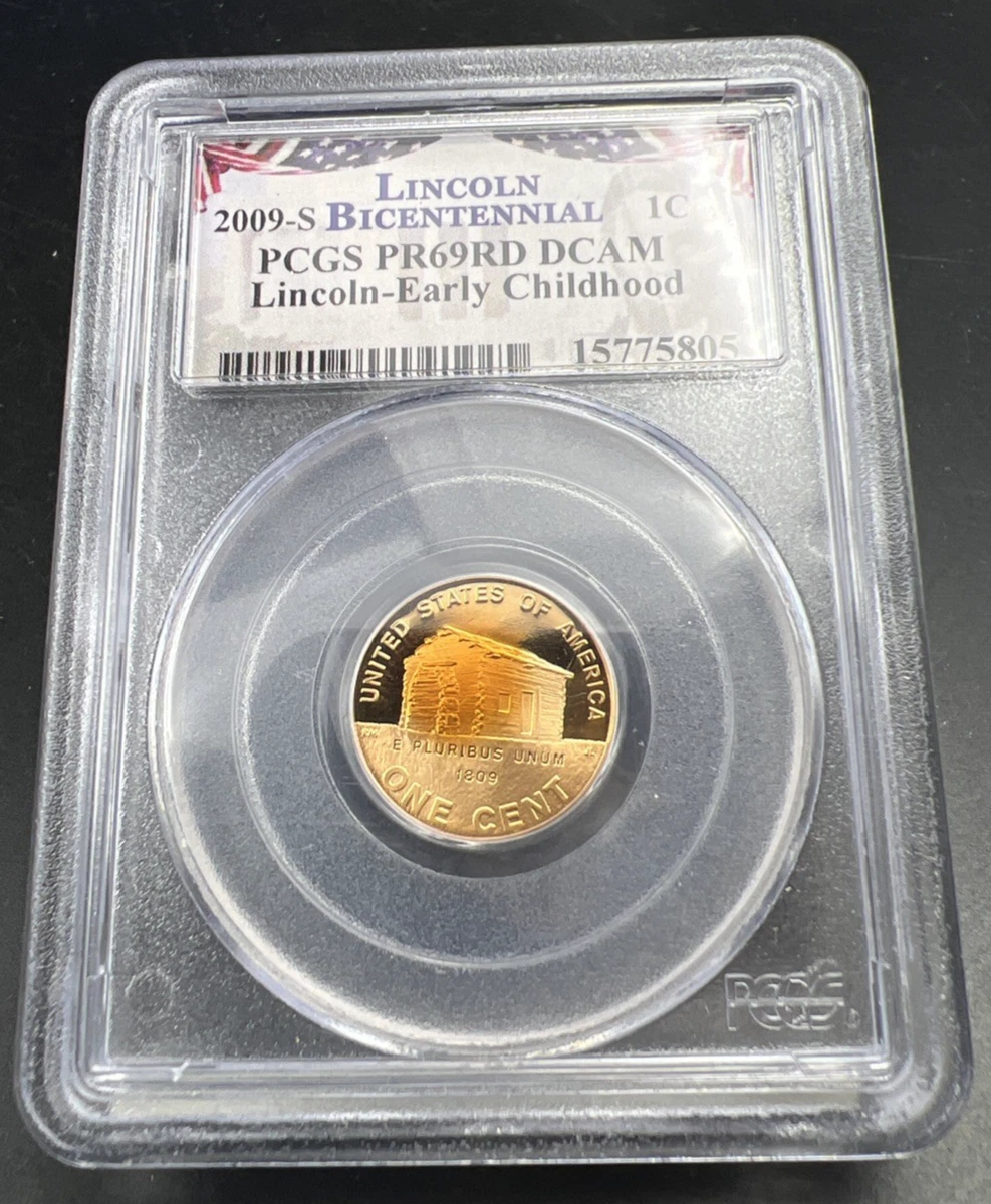 PR 69 Graded Lincoln Bicentennial US Small Cents (2009) for sale