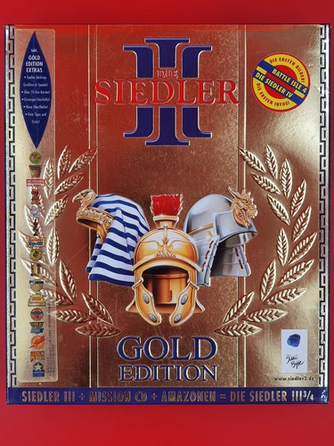 Die Siedler 3 Gold Edition - PC Big Box - Sammlungsauflösung