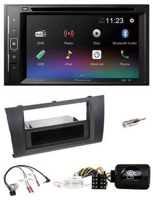 Pioneer Bluetooth Lenkrad USB 2DIN DAB DVD Autoradio für Suzuki Swift 2005-2010