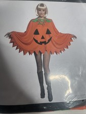 Pumpkin Poncho - Adult One Size