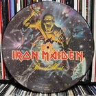 IRON MAIDEN - PIECE OF MIND (PICTURE VINYL LP)  1983  RARE!!  CAPITOL SEAX-12306