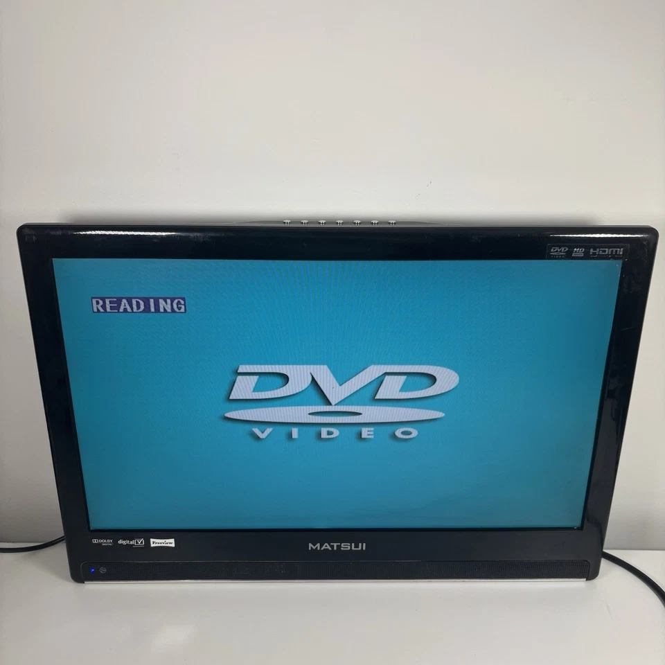 Matsui 22” HD M22DVDB19 HD Ready Freeview TV & DVD Combo - No Remote or Stand - Image 2 of 4