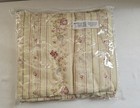 Antique Rose King Bedskirt 78x80 +15 Shabby Chic Cottagecore Farmhouse Floral