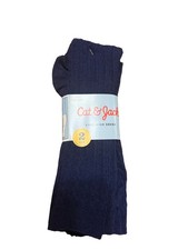 Cat  Jack Girls Knee High Socks, pack of 2, Blue, Size L 3-10 