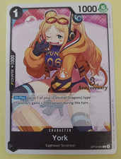 York One Piece Carrying On His Will 3rd Anniversary Tournament Promo OP13-094 LP