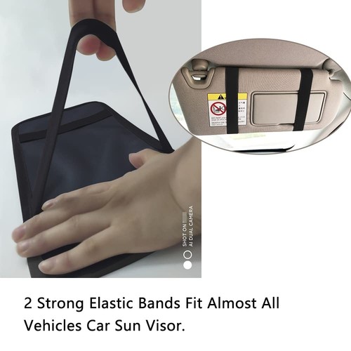 lofrcin Handicap Placard Holder for Auto, 1 PCS Black Visor Placard Holder, H... - Imagen 3 de 5