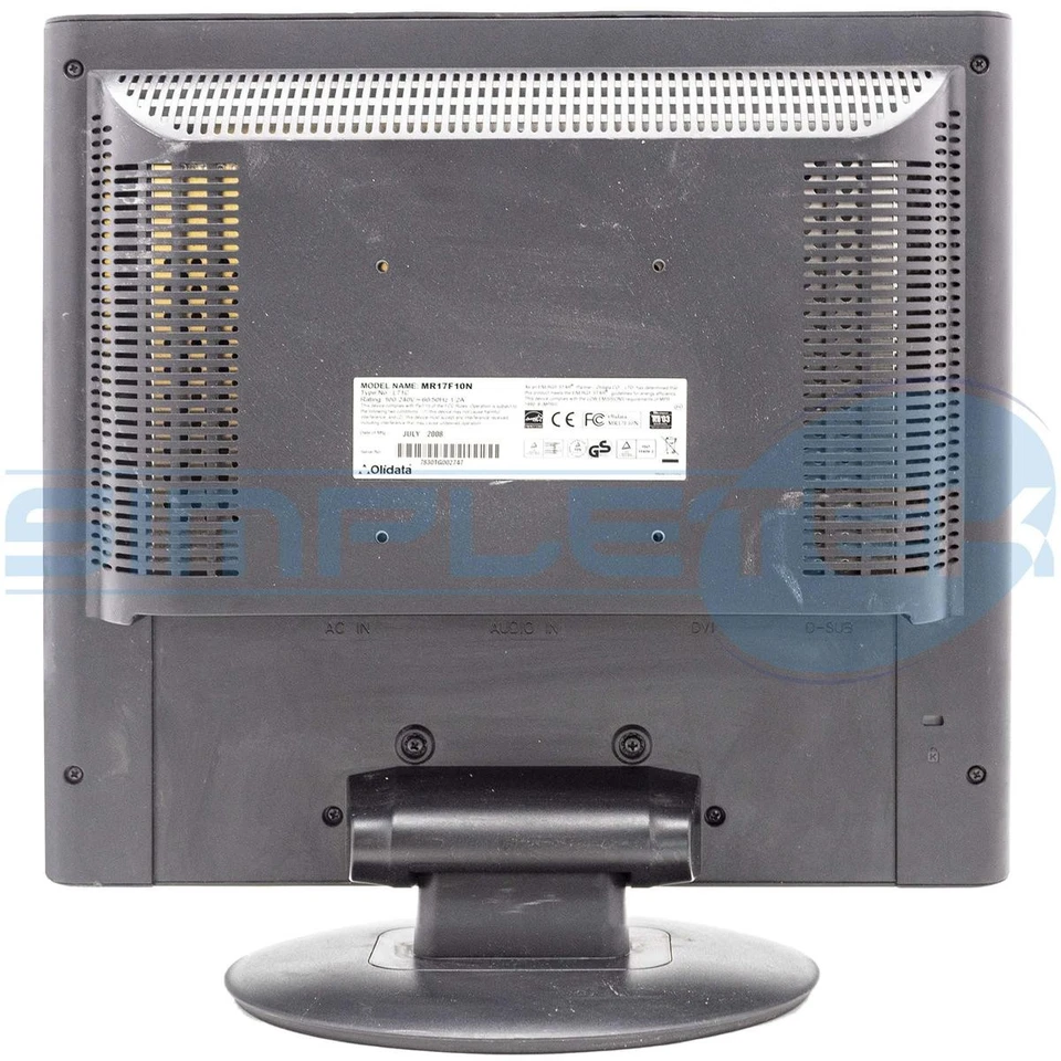 Olidata MR17F10N Screen Monitor LCD Display 17 " 4:3 5:4 VGA Vesa Multimedia - Image 2 of 4