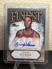 2024-25 Topps Finest - Finest Autographs Lenny Wilkens, Lenny Wilkens #FA-LW 