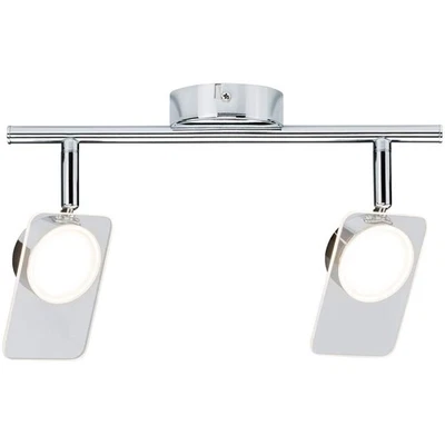 Paulmann LED Strahler Spots Deckenlampe Chrom Strahler 2 x 5W Warmweiß drehbar - Bild 1 von 2