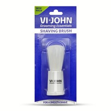 Grooming Essentials Shaving Brush Soft Nylon Bristles Smooth Wet Shave