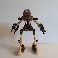 Lego 8531 - Bionicle Toa Pohatu - 2001 - 99% Complete! Missing Rock