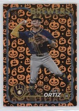 2024 Topps Update Jack-O'-Lantern Foil Joey Ortiz #US257 05k6