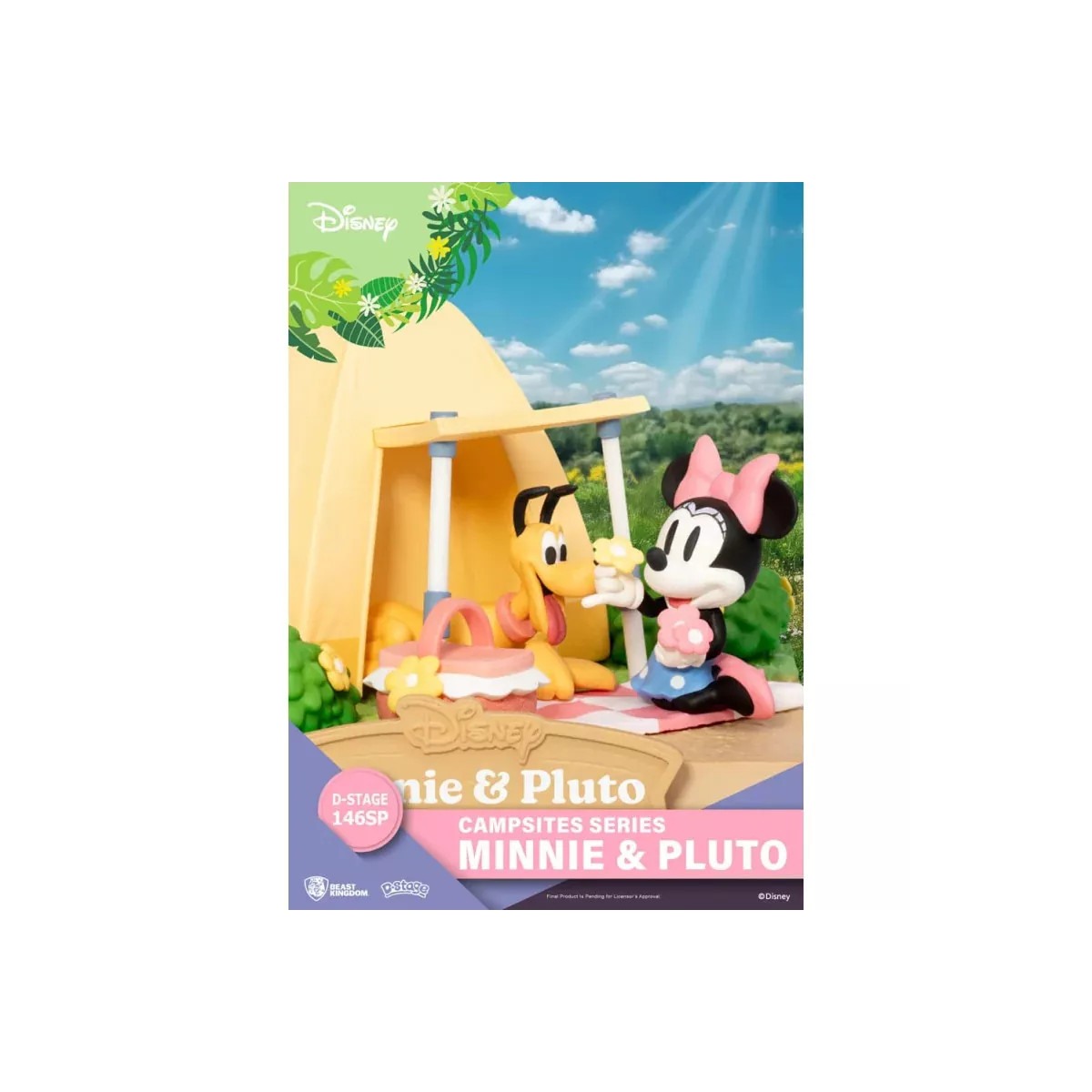 Statuette Disney D-Stage Minnie & Pluto Édition Collector Beast Kingdom