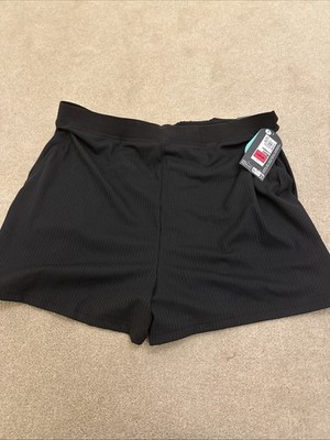 Good Move M&S Black Gym Yoga Shorts Size Large BNWT Cool Comfort Pockets