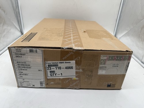 Cisco Catalyst (WS-C2960S-24TS-L) 24-Ports Rack-Mountable Switch Managed