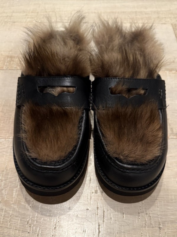 UGG Australia × Ambush Leather Loafers Burgundy Sandals Men's 9 New $220+