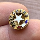 Independent Order of Odd Fellows PAST GRAND 10k Gold C Screw Back Lapel Pin IOOF — photo 3