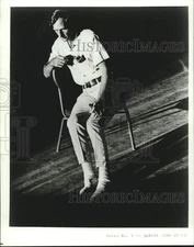 Press Photo Sid Caesar rehearses for his nightclub performance - lrx36075