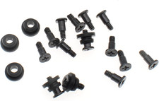 12 Pcs Hard Disk Drive Screws and Shock Absorption Rubber Washer Kit for 2.5 Inc