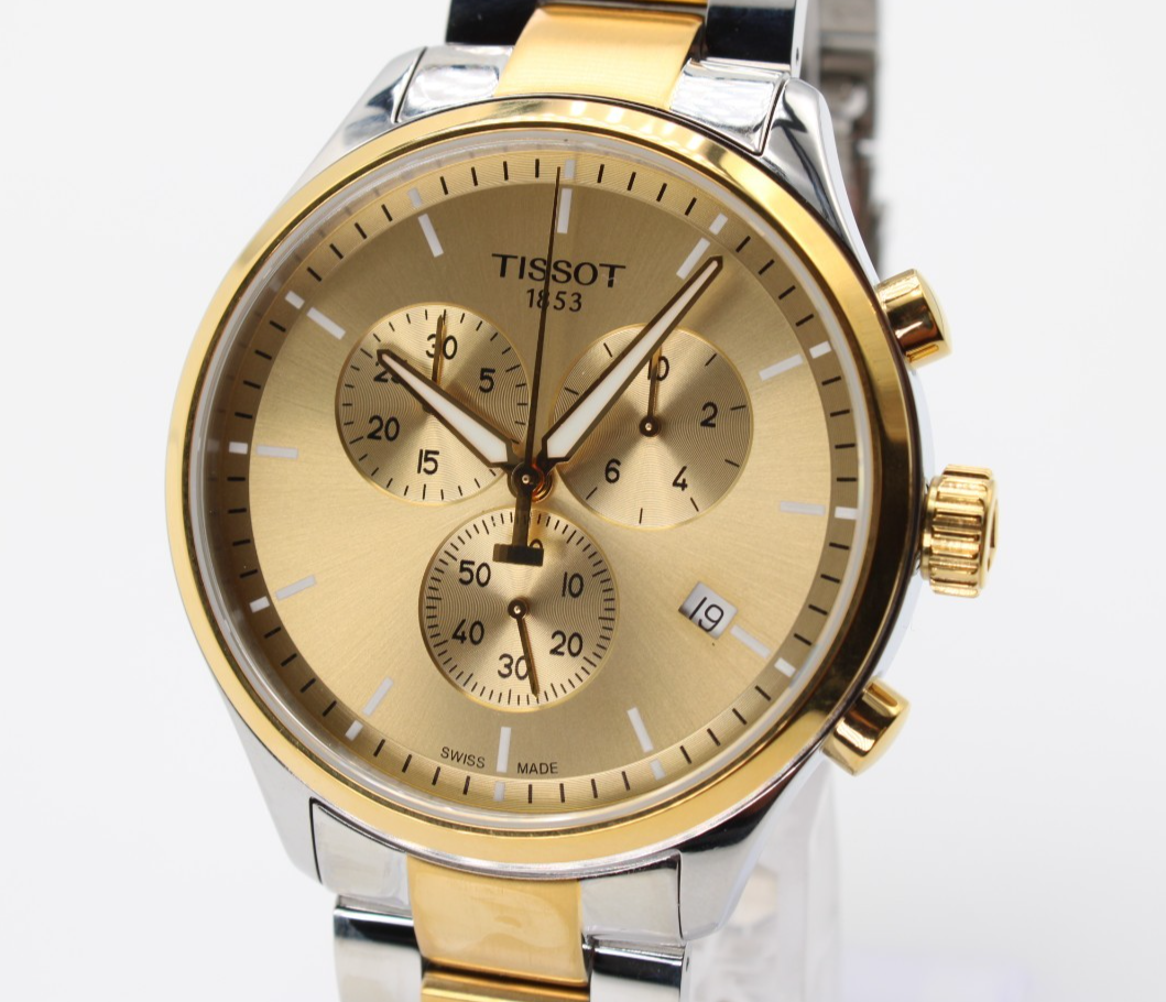 TISSOT Chrono XL Classic T116.617.22.021.00 Gold Dial Men's Watch
