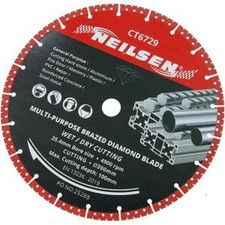 Image of Diamond cutting Disc Multi purpose 300mm 25.4mm centre CT6729