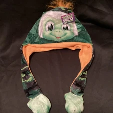 2017 kipp brothers fuzzy wuzzy head huggeez frog hat