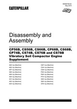 Caterpillar CS78B Compactor Engine Suppl Disass Assem Service Manual M0066708