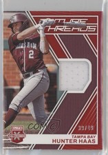 2023 Panini Elite Extra Edition Future Threads Red 39/49 Hunter Haas #FT-HH 2o7