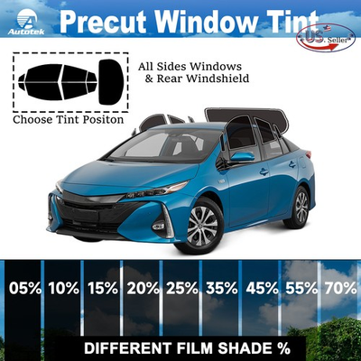 #ad PreCut All Side Windows Film Any Tint Shade % For Toyota Prius Prime 2017 2022 $39.99